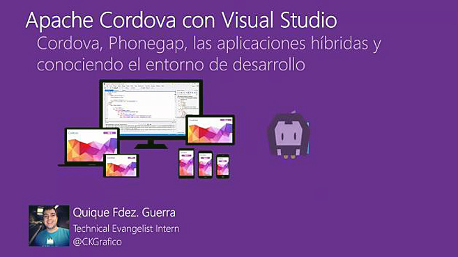 Guía de desarrollo Apache Cordova con Visual Studio