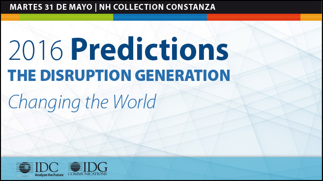 2016 Predictions. The disruption generation