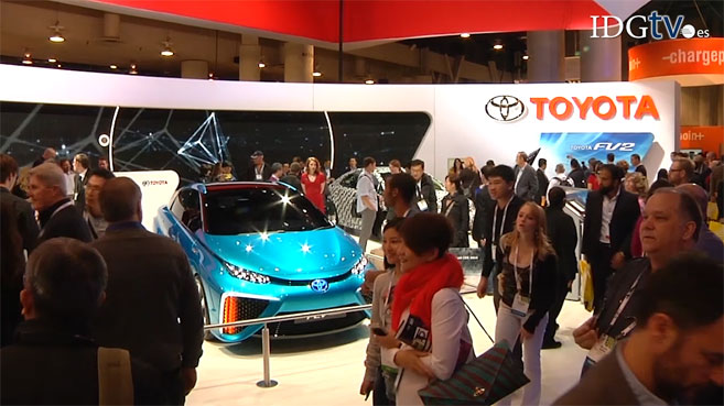 CES 2014: Toyota coche hidrógeno FCV