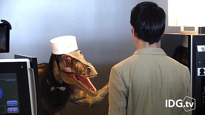 Hotel robot dinosaurio