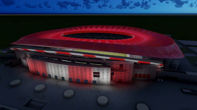 Philips iluminará el nuevo estadio del Atlético de Madrid